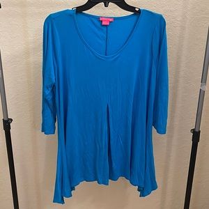 Sunny Leigh Blue Top